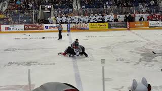 Will Lochead versus Cole Tymkin (OHL fight)