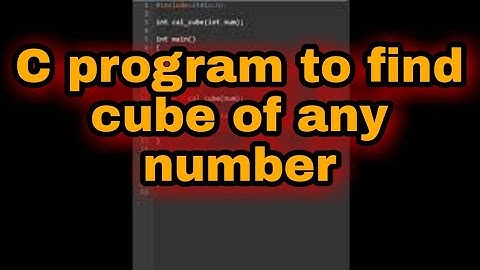 C program to find cube of any number || #shorts #code #coding #coder #reels #programming #game
