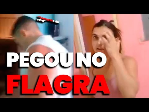 FLAGRANTE DE TRAIÇÃO: MARIDO PEGA TRAIÇÃO APÓS SAIR PRA ASSISTIR JOGO DO FLAMENGO