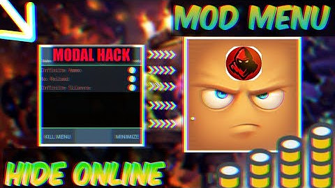 HIDE ONLINE MOD MENU APK V4.1.4 || God Mode || Unlimited Ammo || Ability/Respawn || More 2020