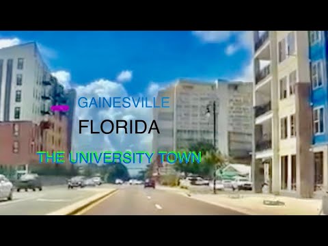 GAINESVILLE -The University Town of ALACHUA COUNTY FLORIDA July 2022 #travel #universitytown #withme