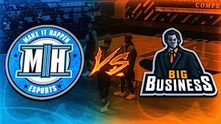 BEST PRO AM TEAM VS UP \& COMING PRO AM PLAYERS NBA 2K20 - MAKE IT HAPPEN VS BIG BUSINESS