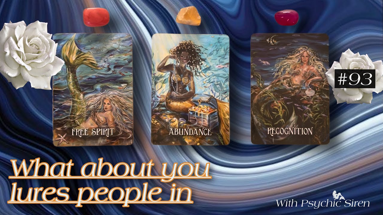 What About You Lures People In 👀🧜🏼‍♀️😍🥰🥵😱 || Pick a Card Reading