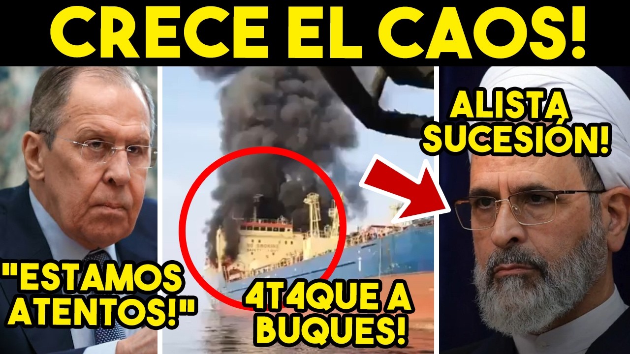 TRUMP AL LIMITE! IRAN CUMPLE 4T4QU3, CAEN BUQUES. ALISTAN SUCESION, SALE RUSIA. ESTO SE PUSO FEO