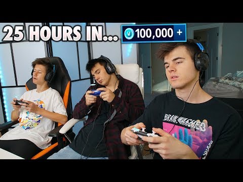 Last One Playing Fortnite WINS 100,000 VBUCKS!  (Fortnite Battle Royale)