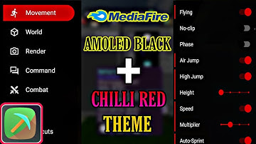 [NEW] Toolbox For MCPE 1.17.11 With Black Amoled + Chilli Red Theme