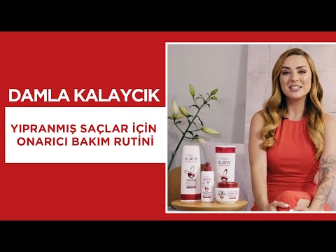 Yeniden Hayat Bulan Canlı Saçlar! | Damla Kalaycık'ın Yıpranmış Saçlar için Onarıcı Bakım Rutini