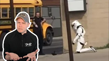 Girl Cosplaying As Stormtrooper Gets Arrested!