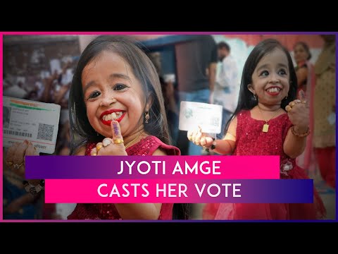 Jyoti Amge, World’s Shortest Woman, Casts Her Vote; Urges People To Vote In Lok Sabha Polls 2024