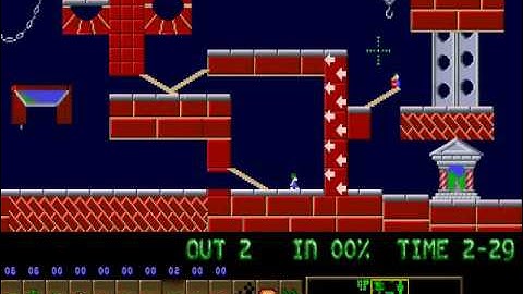 Lemmings custom - Lemming return around