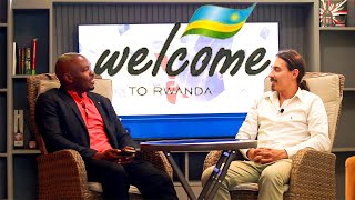 Adam from Detroit,USA, wowed by beauty of Rwanda on 'Welcome to Rwanda' Yago TV Show.