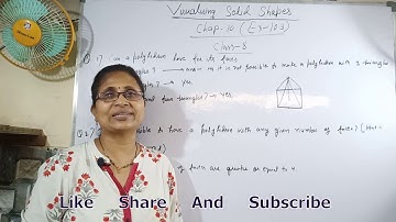 Class 8 || Ch-10 || Visualizing Solid Shapes | Ex 10.3 | Q No.- 1 & 2 | NCERT | Math