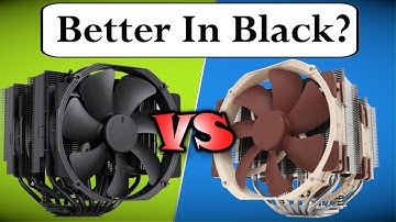 Is Noctua NH-D15 better in Black?