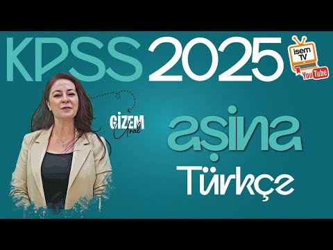 20) Sözcük Türleri - Ek - Eylem / Gizem URAL ( KPSS - DGS - ALES - TYT - AYT ) İsemTV - 2024