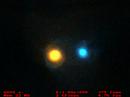 Galaxy collision - Physics simulation