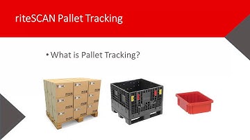 riteSCAN Function   Pallet Tracking