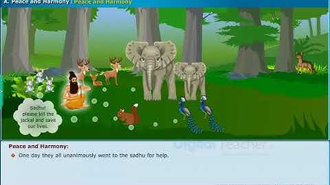 Unit 1A Peace and Harmony | Telugu State Board (AP & TS) - Class VI