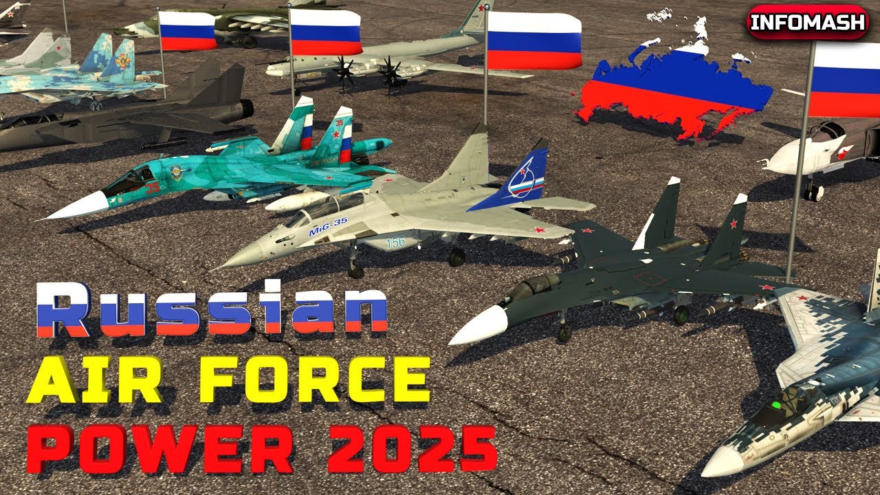 Воздушная мощь России 2025 – Полный флот ВВС