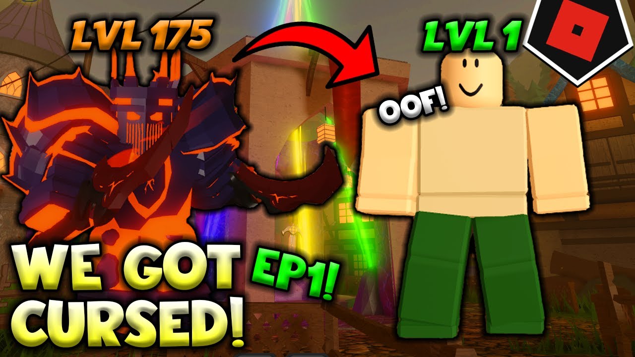 Dungeon Quest Noob To Pro Ep1 We Got Cursed Roblox Dungeon Quest Youtube - we got a legendary noob to pro roblox dungeon quest