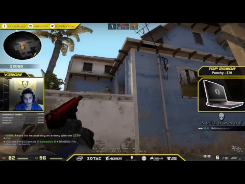 csgo console V3nom streaming some casual CSGO - Live Stream #64!