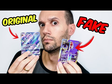 Cartas EX e Mega Falsas vs Originais - Pokemon 