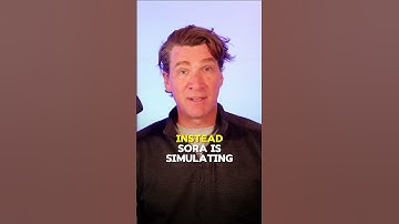 SORA is not just generating videos, it