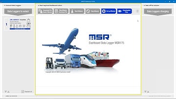 Data Logger MSR175 Dashboard first steps #1: Start a mission