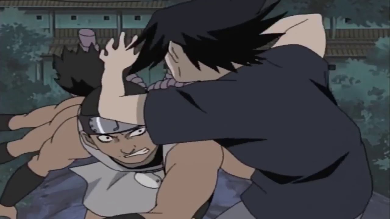 Sasuke badass moments 4   Sasuke vs Sound Ninja 4