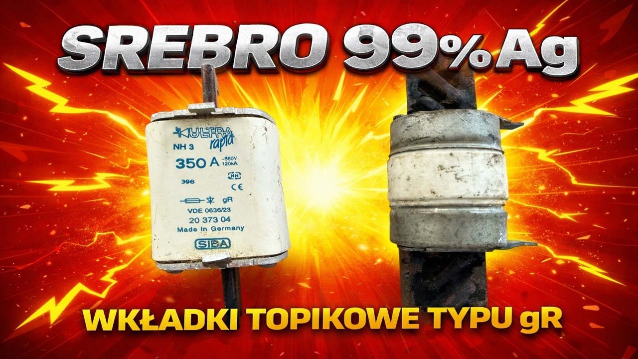 W tych bezpiecznikach jest CZYSTE SREBRO 99% – ile można odzyskać?