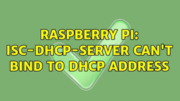 Raspberry Pi: isc-dhcp-server can