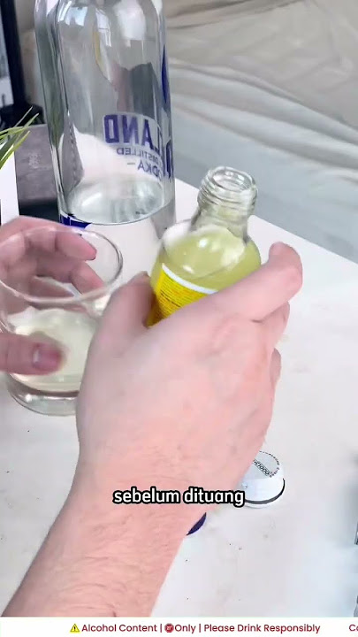 Campuran Buat Vodka Biar Ga Kayak Handsanitizer