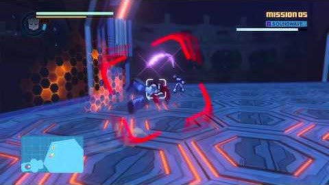 TRANSFORMERS: Devastation　soundwave battle