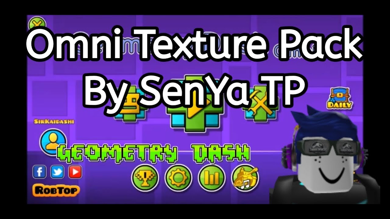 Geometry Dash | Omni Texture [By SenYa TP] [Medium Only!] - YouTube