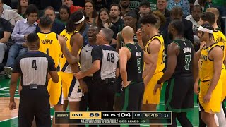 Celtics Pacers get heated and exchange words in Game 2 after players get tangled up screenshot 5