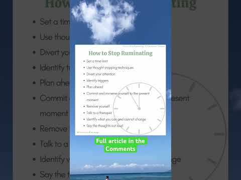 How to Stop