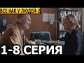 Все как у людей 2 сезон 1, 2, 3, 4, 5, 6, 7, 8 серия - анонс и дата выхода (2023)