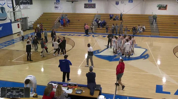 Danbury High School vs Vanlue High School Mens Var...