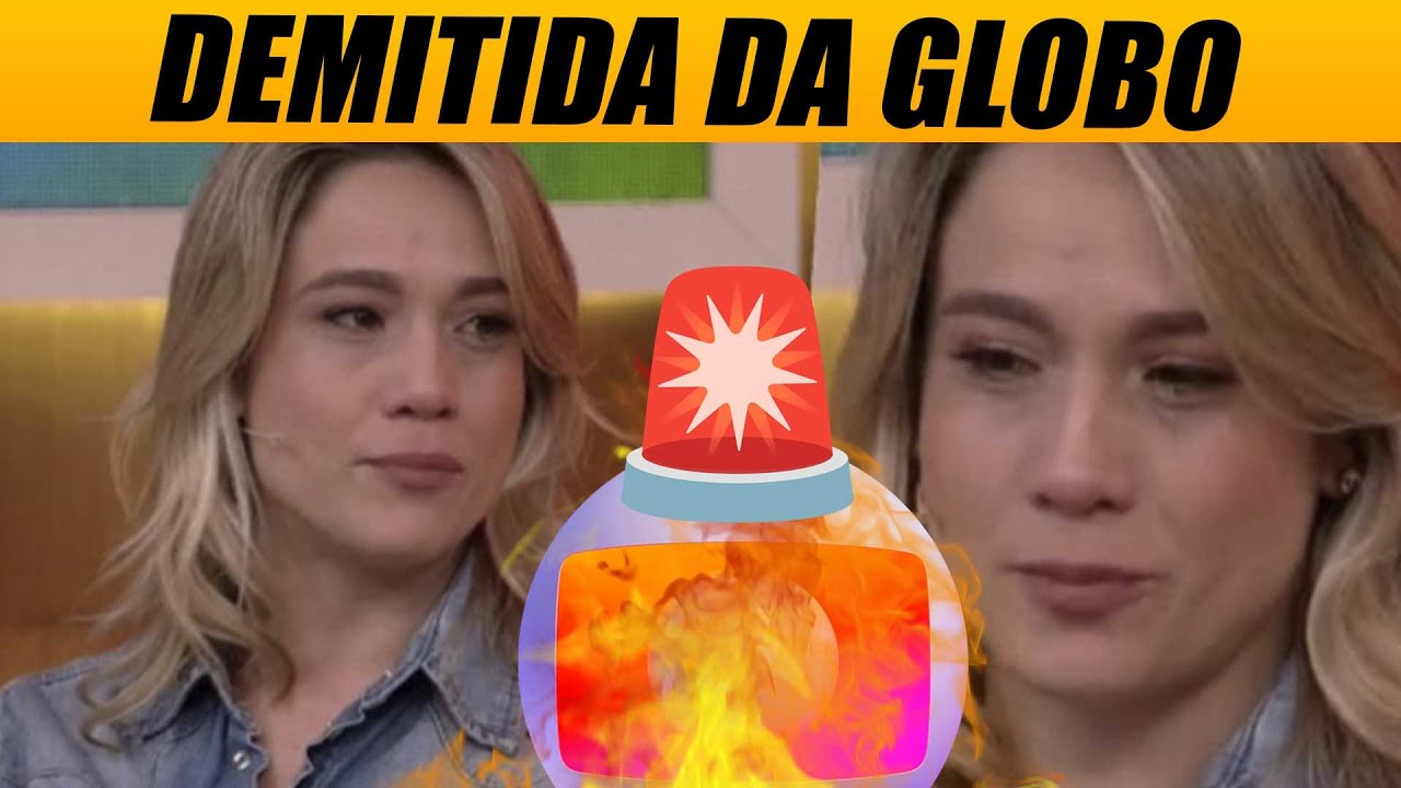 DEMISSÃO! Fernanda Gentil é MANDADA EMBORA da Globo após ficar na geladeira e ganhar alto salário