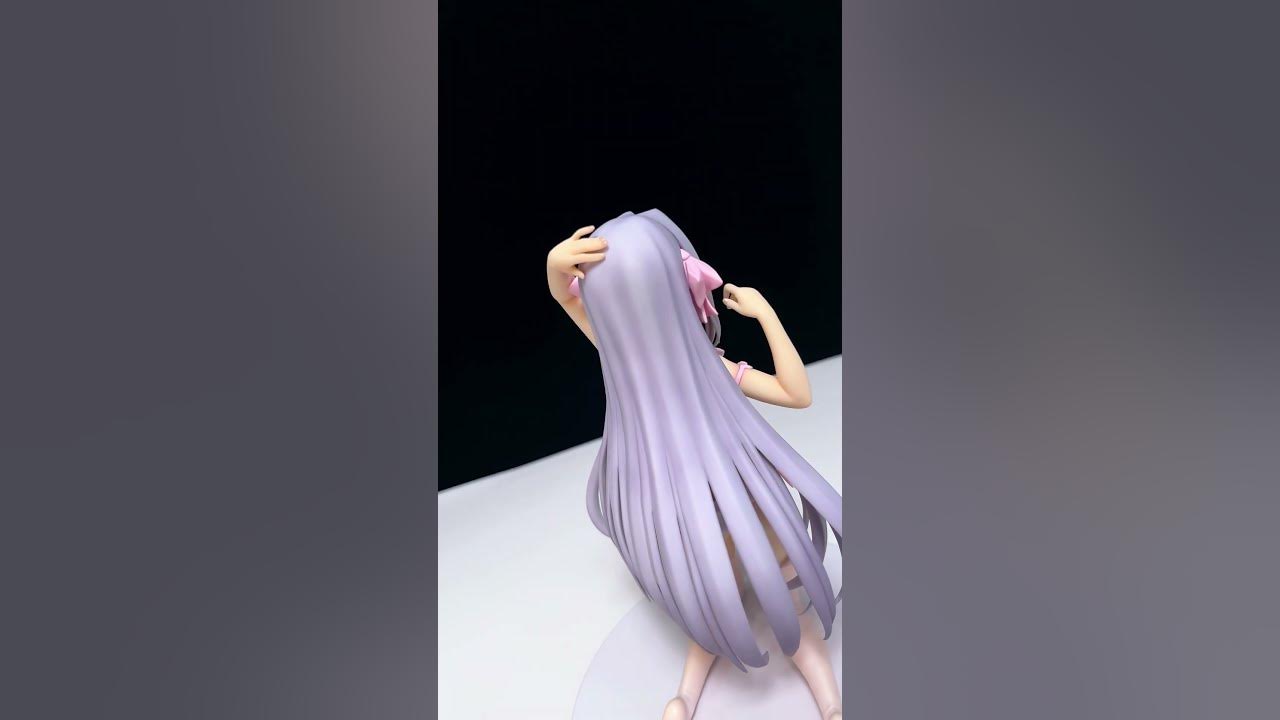 【美少女フィギュア】Q-six　月に寄りそう乙女の作法 桜小路ルナ 桜カラーver. 　#shorts