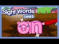 Meet the sight words level 2 free  preschool prep company