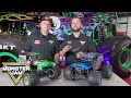 New hobby grade grave digger and sonuva digger rc monster jam trucks  monster jam