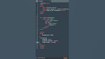 Search bar animation | HTML & CSS
