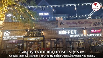 Thi công công trình hệ thống lẩu nướng âm dương Nhà hàng Seamon - BBQHome