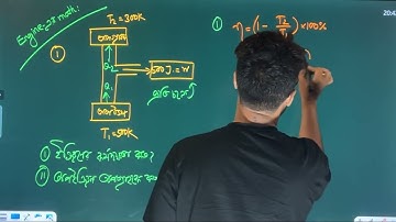 ইঞ্জিনের কর্মক্ষমতা ও বর্জনকৃত তাপ শক্তির মান নির্ণয় | HSC Physics | Promit Biswas, EEE, BUET