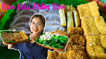 Lần đầu ăn thử mẹt Bún Đậu Mắm Tôm 90k ở Sóc Trăng | YẾN TRẦN TV