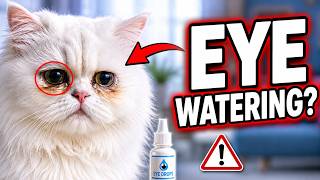 Persian Cat Ki Aankh Se Pani Kyun Aata Hai? 👁️ | Eye Watering Reason & Complete Solution💡@leo_lily0 