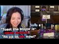 Toast is being kicked off as mayor? Leslie's illegal mayor inauguration! | OTV Minecraft SMP