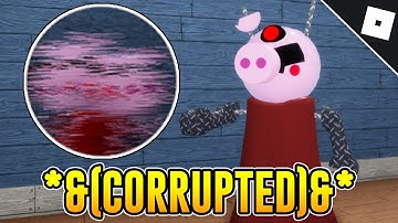 How to get the "*&(CORRUPTED)&*" BADGE & MORPH in PIGGY RP : INFECTION | Roblox