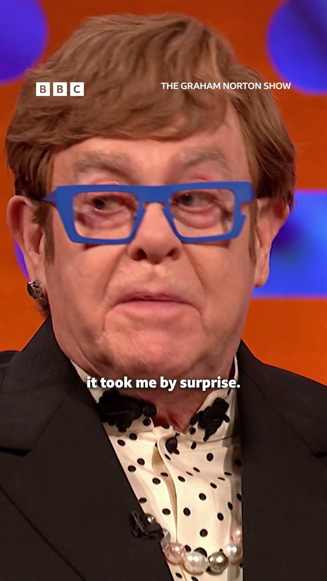 Elton John burst into tears recording his own song ?