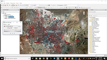 how to construct a time series from Landsat images | ENVI software Timelapse